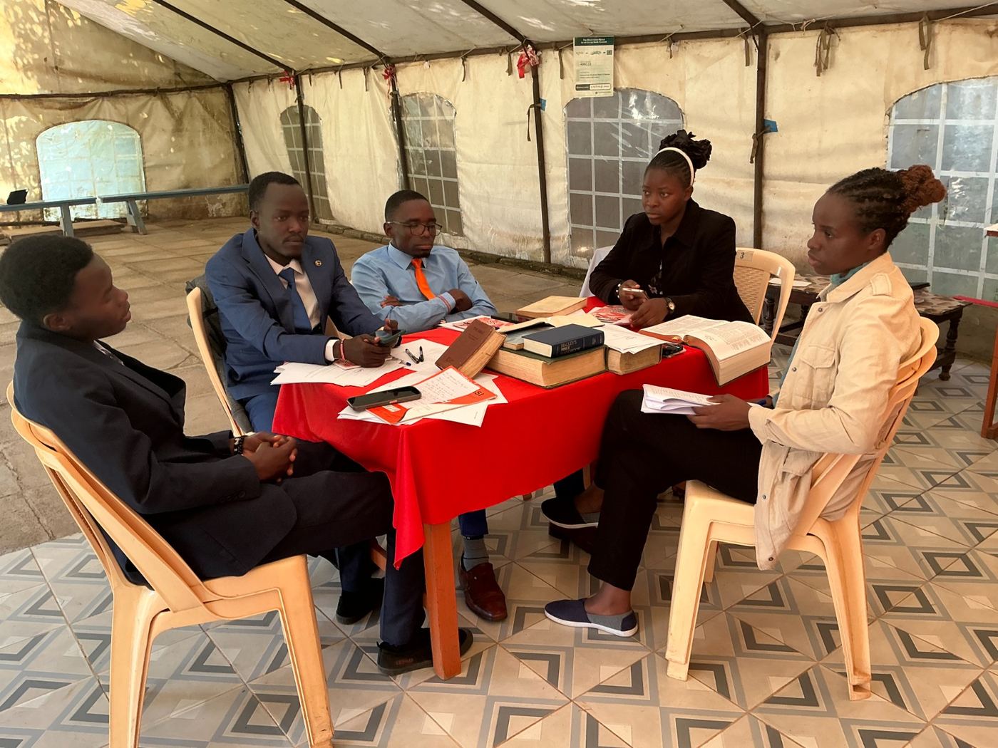RPL candidates in an outdoor group discussion at SEGTI