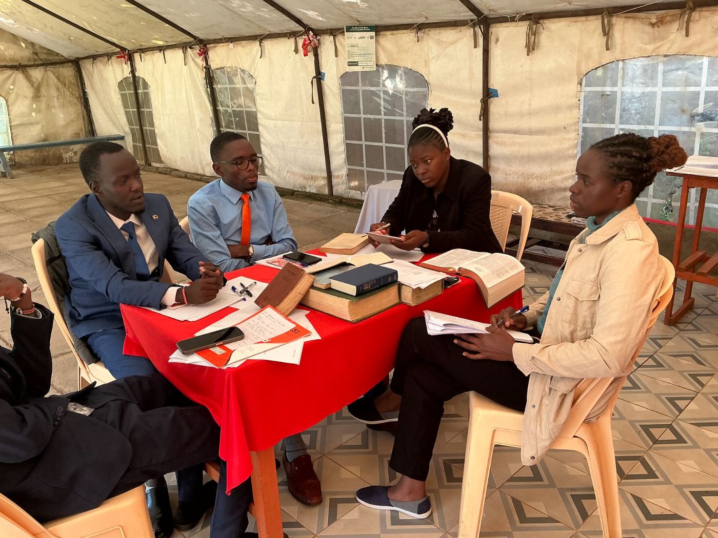 Candidates working through a practical RPL assessment exercise